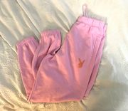 Pink Playboy Sweatpants