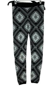 Xhilaration Women's Black/Gray Sleepwear Pants Size S