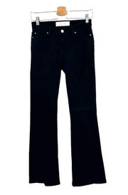 IRO Figaro Flare Jeans Dark Blue Denim Wash Size 26