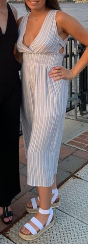 Stripped Jumpsuit