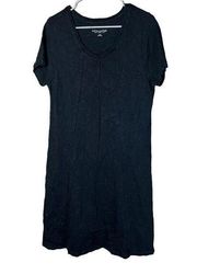Soft Surroundings Black Shirt Dress Size Large