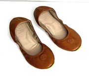 April Parker Perfect Flats Brown Leather Shoe Size 9