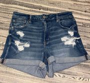 Outfitters Ripped Jean Shorts