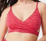 Outdoor Voices Flow Low Coverage Bra “Rose Garden” Size Medium NWT