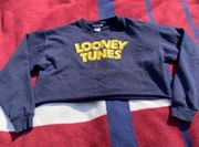 Looney Tunes cropped sweatshirt 
Women’s size XS - fits up to a small