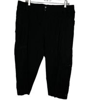 Chico's Black Cropped Pants