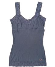 Hollister Vintage Y2K  Lace Trim Cami Tank Top