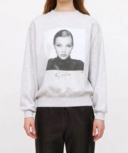 Anine Bing terry O’Neill gray sweatshirt