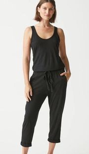 Michael Stars Theo Tank Jumpsuit in Black