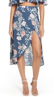 Floral Maxi MIDI Skirt 