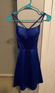 Royal Blue Dress