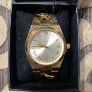 Forever 21 Gold Watch Chain Link NWT