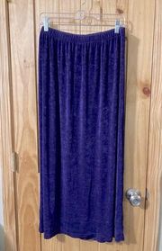 Rough Rider by Circle T western-style midi skirt in vibrant purple