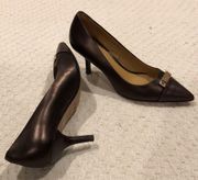 Coach Zan Patent Leather Heels Size 5.5B