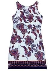 Vince Camuto Mixed Print Sleeveless Dress Womens Size 8 Floral Spring $128