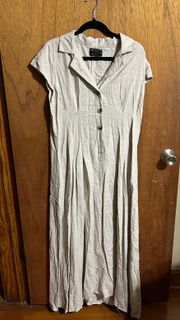 Linen Maxi Dress