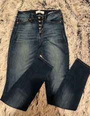 High-waisted Skinny Jeans