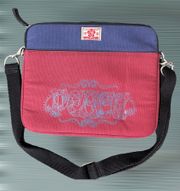 Canvas Laptop Bag/ Messenger Bag (Red/Maroon)