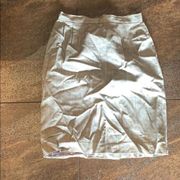 Women’s gray pencil skirt 10