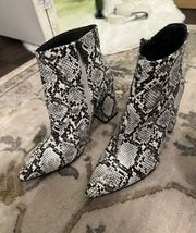 Snakeskin Boots