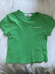 Green  Baby Tee