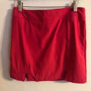 Under Armour Dk. Pink Tennis Skirt Skort Side Zip Sz. 6 Summer Athletic Sporty