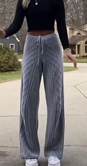 Kasey Cable Knit Pants