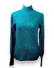 Rachel Zoe ribbed turtleneck knit sweater size small