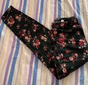 Floral leggings small