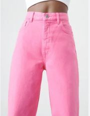 Pink Jeans Wide Leg