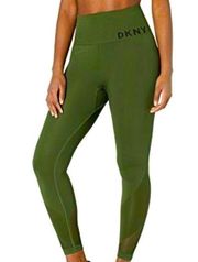 NWOT Women's High Waist Seamless Leggings Dark Green Size XS