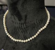 Zales 925 Genuine Freshwater Pearl Necklace