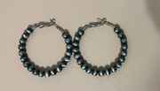 Small Navajo Hoop Earrings ( Faux) 