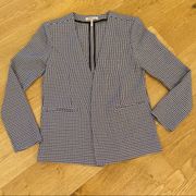 BCBGeneration Checked Open Front Blazer Size XS