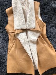 Tan Wool Vest