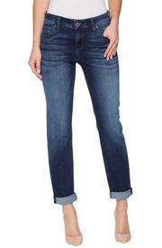 Kut from the Kloth cropped straight leg jeans