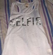 Selfie tank top xs