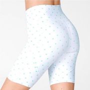 Fabletics  Define Powerhold 9" Biker Shorts XXL Polka Dot High Waist Athletic Gym