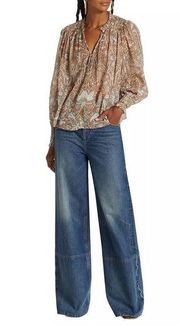 Ulla Johnson The Margot High-Rise Wide-Leg Jeans size 24 (US 3/4)