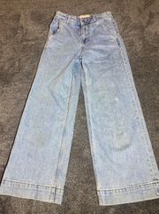 Light Wash The Wide Leg Jean ( 26 )