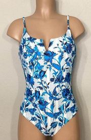 New. Red Carter floral swimsuit. Large. Retails $168