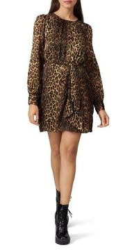 The Kooples Leopard Robe Dress