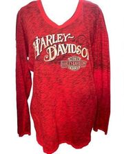 Harley Davidson Long Sleeve Top.   LTOP488