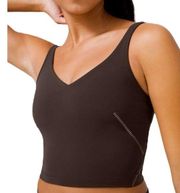 Lululemon  *SPECIAL EDITION* Align Brown with Gold Tank Size 8