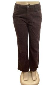 Hesperus Brown Corduroy Pants Size 9 Bootleg New