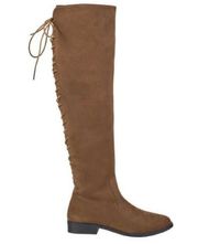 French Connection Over The Knee Boots Womens 6 Brown Jasper Boot New