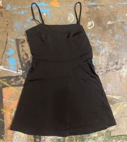 NWOT silk basic mini dress