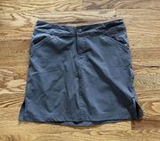 The North Face Skort Skirt TNF Apex Women's Size 12 GRAY