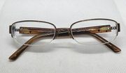 Vera Wang Gold & Brown Prescription Glasses Frames