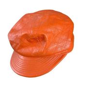 Wilsons Leather Maxima orange leather hat